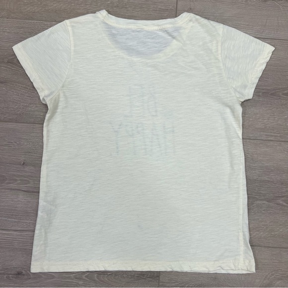 Rae Dunn Bee Happy T-shirt XS Light Yellow - Picture 7 of 7